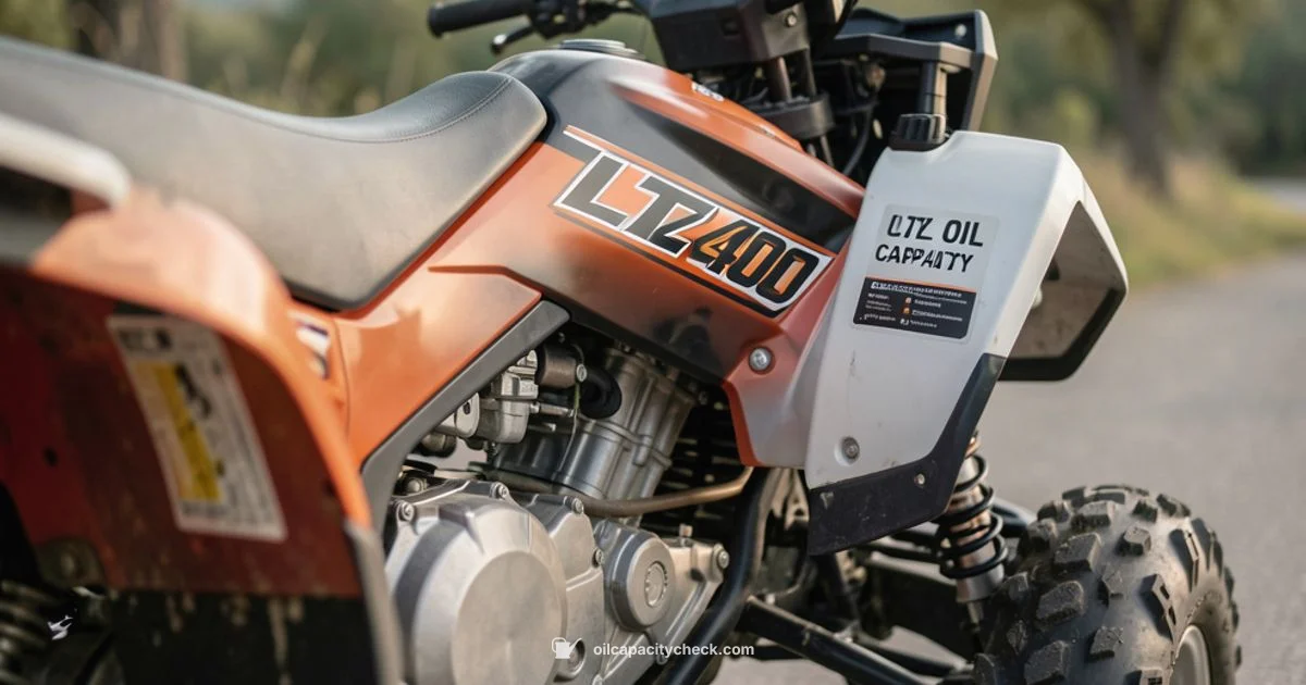 LTZ 400 Oil Capacity - Oil Capacity Check