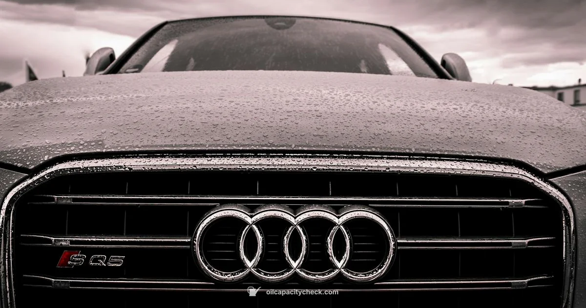 Audi Q5 Oil Capacity - Oil Capacity Check