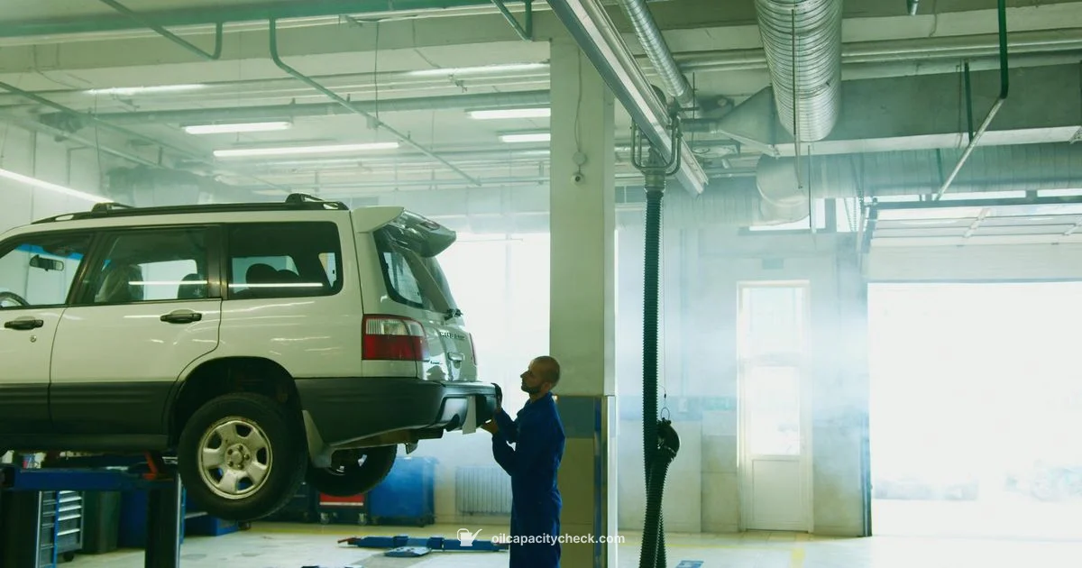 Affordable Oil Change - Oil Capacity Check