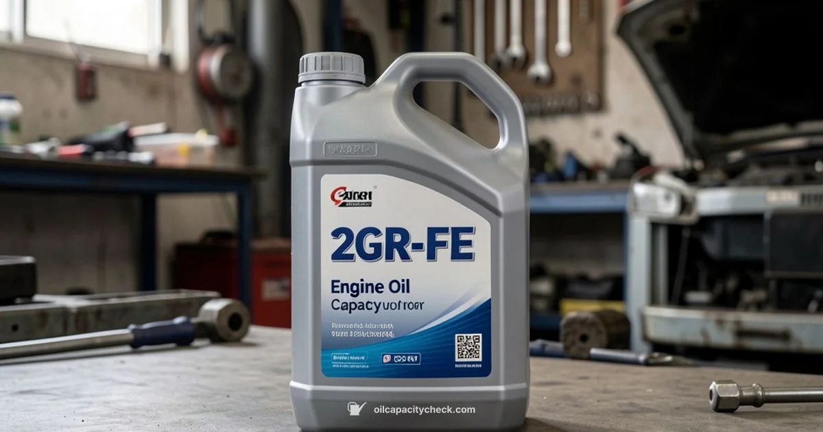 2GR-FE Oil Capacity - Oil Capacity Check