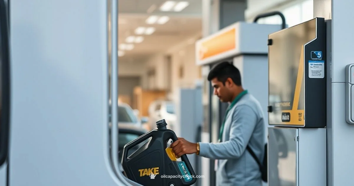 Take 5 Oil Change Take 5 Oil Change - Oil Capacity Check