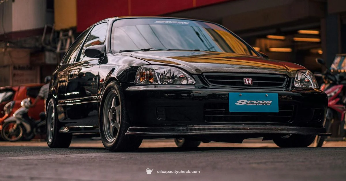 2019 Civic Oil Capacity - Oil Capacity Check