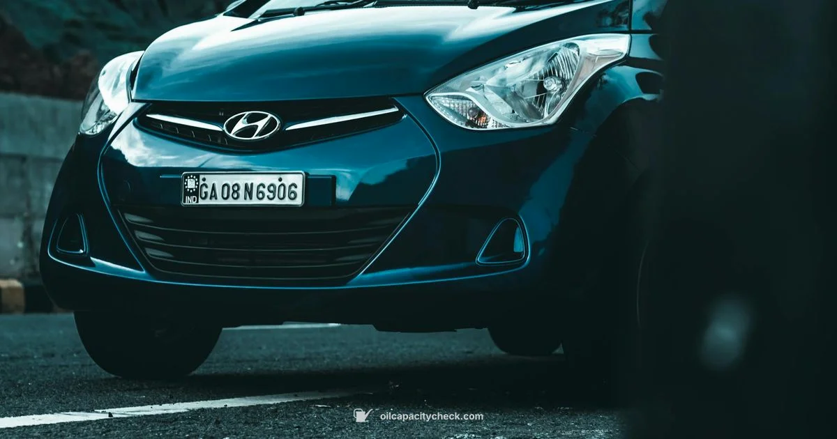 Accent Oil Capacity - Oil Capacity Check