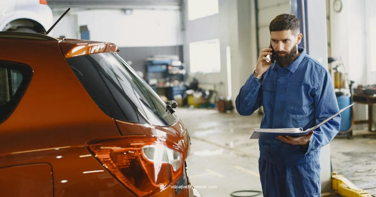 Walmart Oil Change Policy - Oil Capacity Check