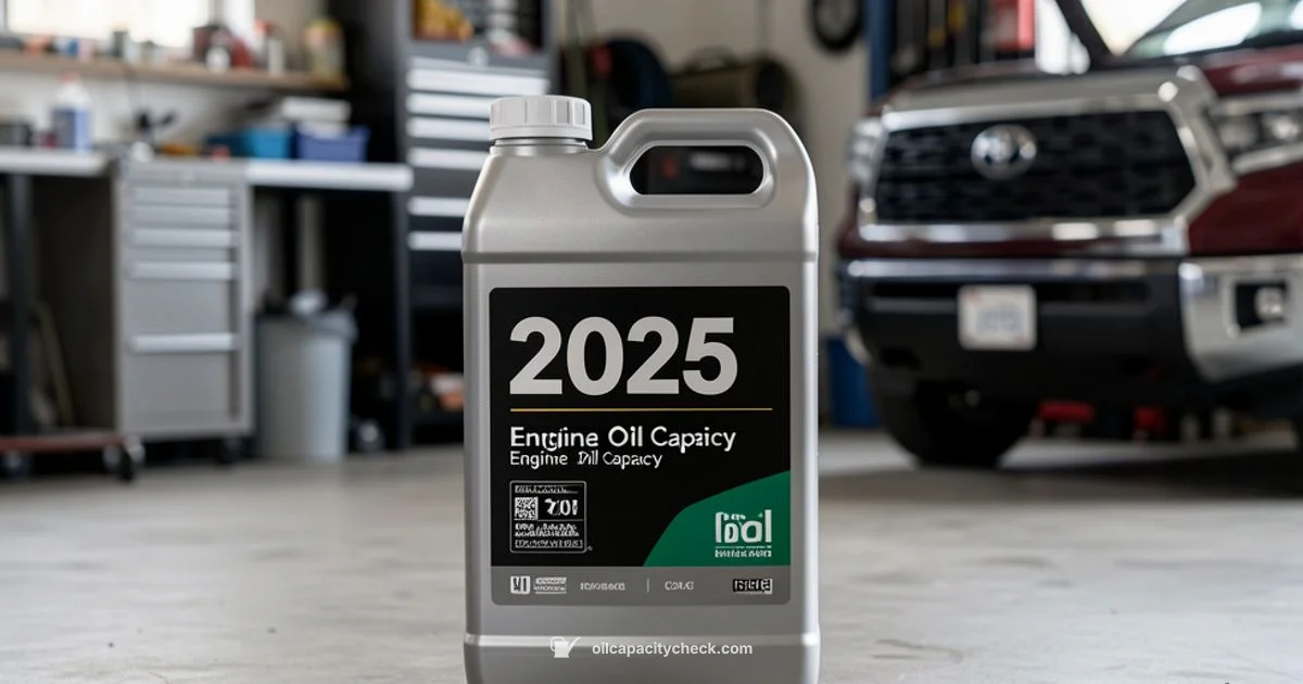 Oil Capacity Guide - Oil Capacity Check