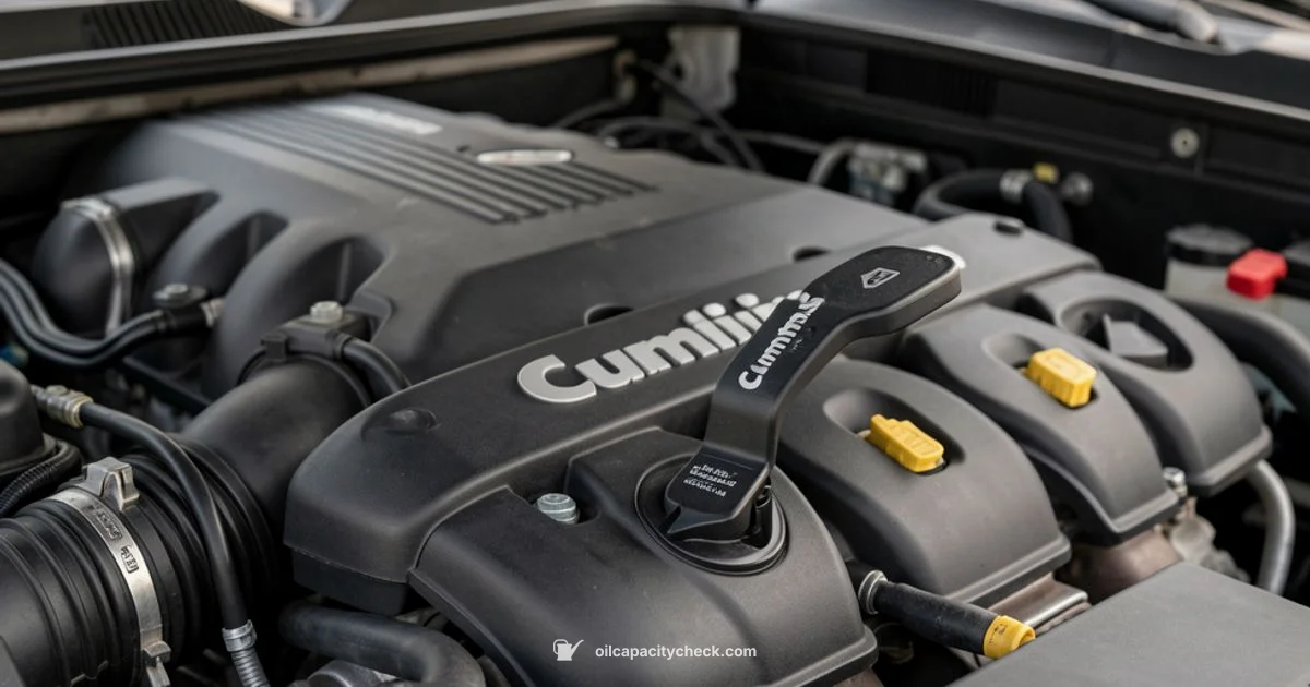 Cummins Oil Capacity - Oil Capacity Check