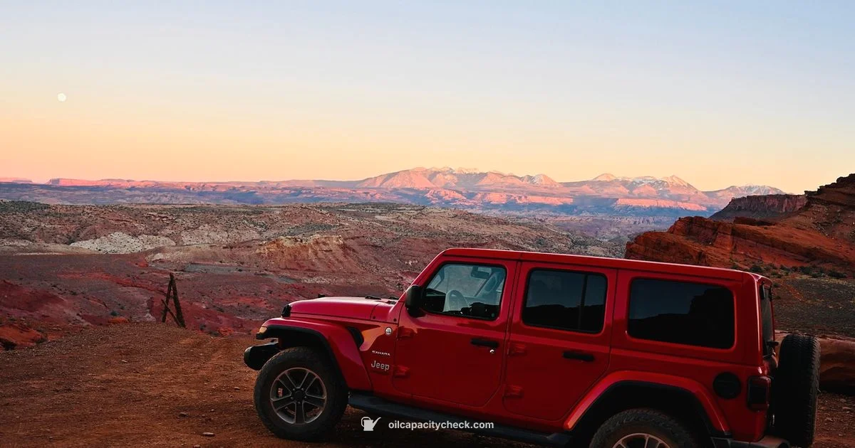 Jeep 4.0 Oil Guide - Oil Capacity Check