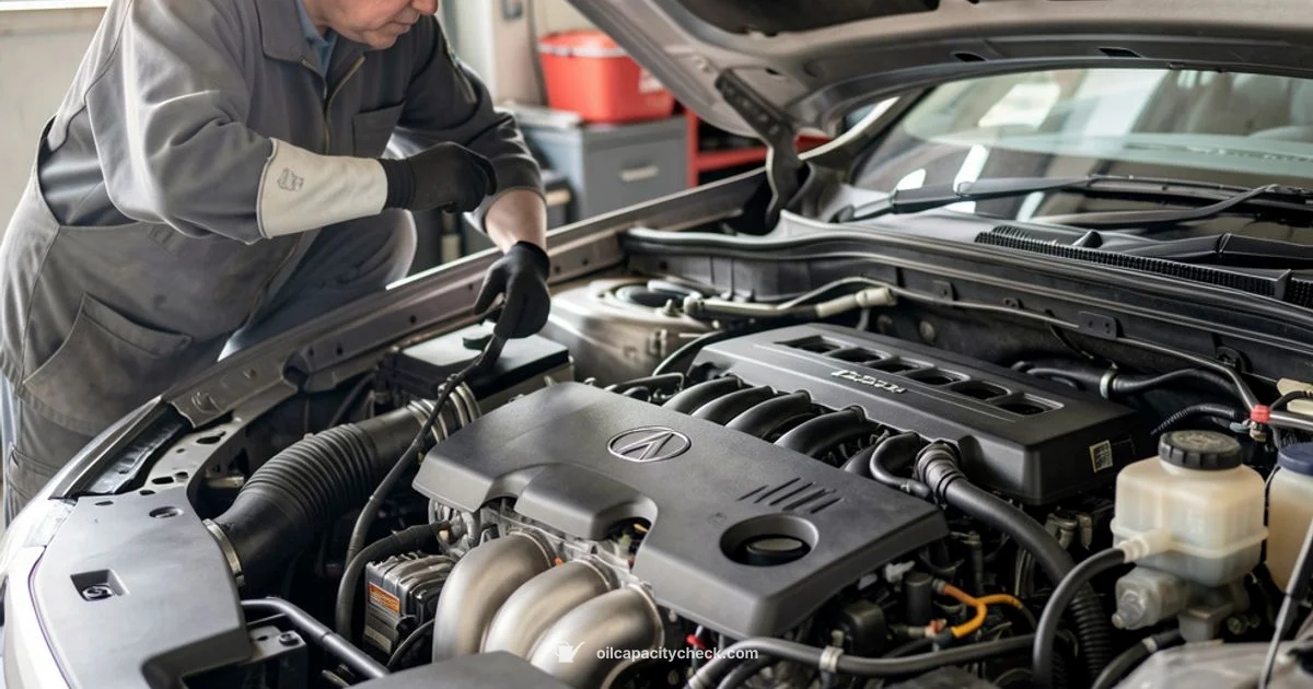 TLX Oil Capacity - Oil Capacity Check