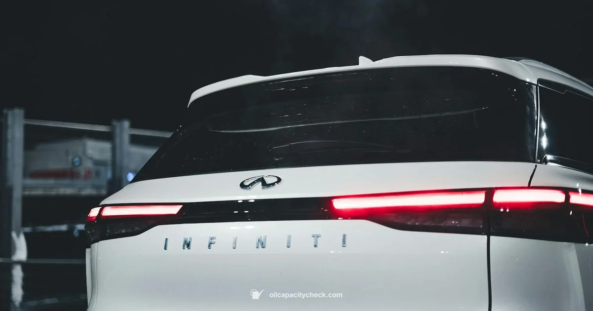 QX60 Oil Capacity - Oil Capacity Check