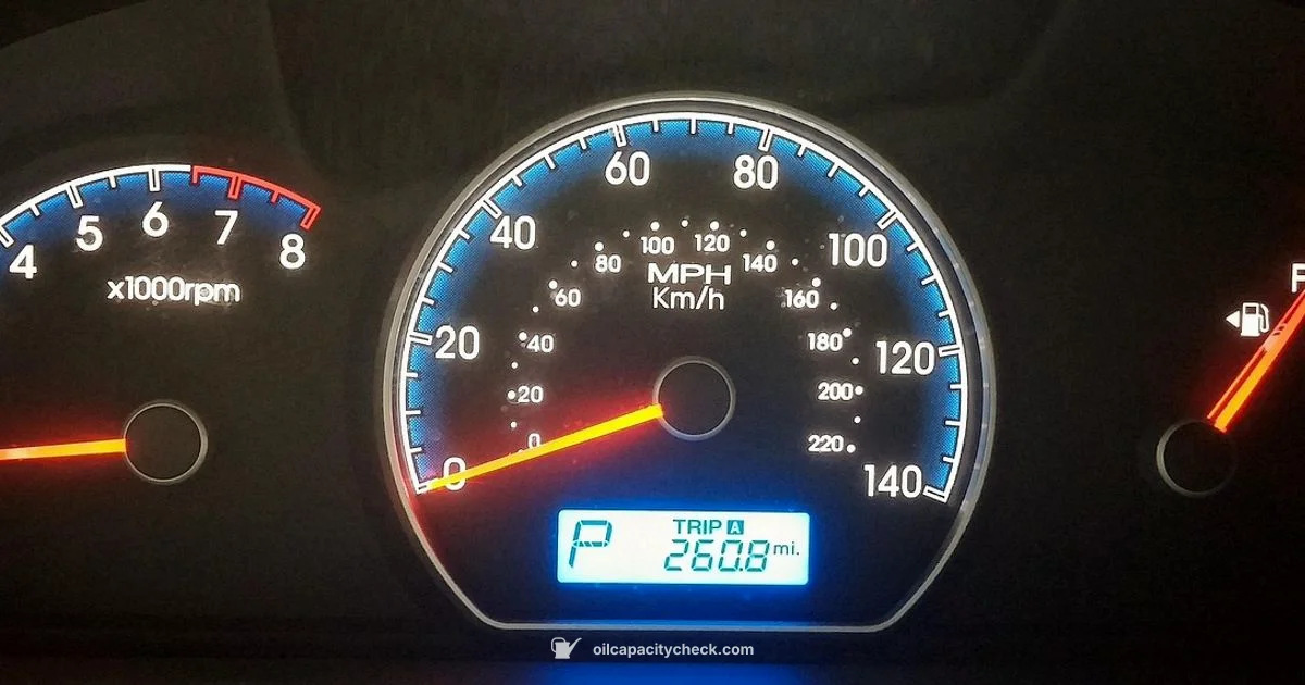 Oil Change Light Guide Oil Change Light Guide - Oil Capacity Check