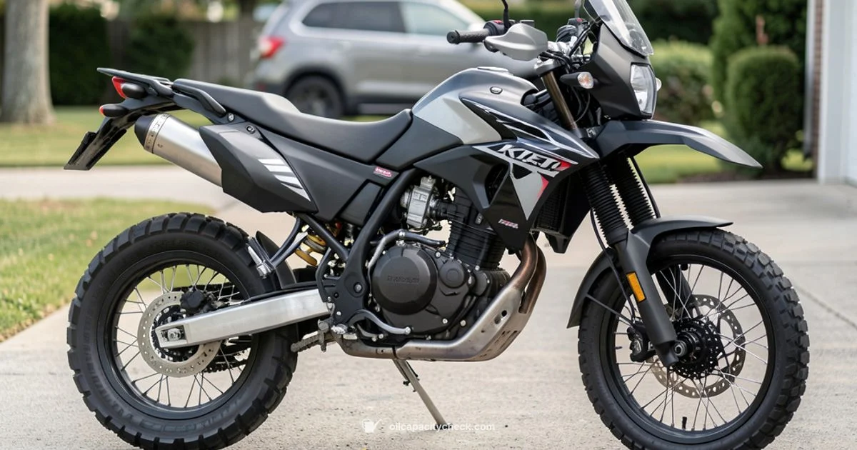 KLR650 Oil Guide - Oil Capacity Check