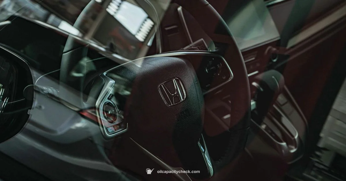 CR-V Oil Capacity - Oil Capacity Check