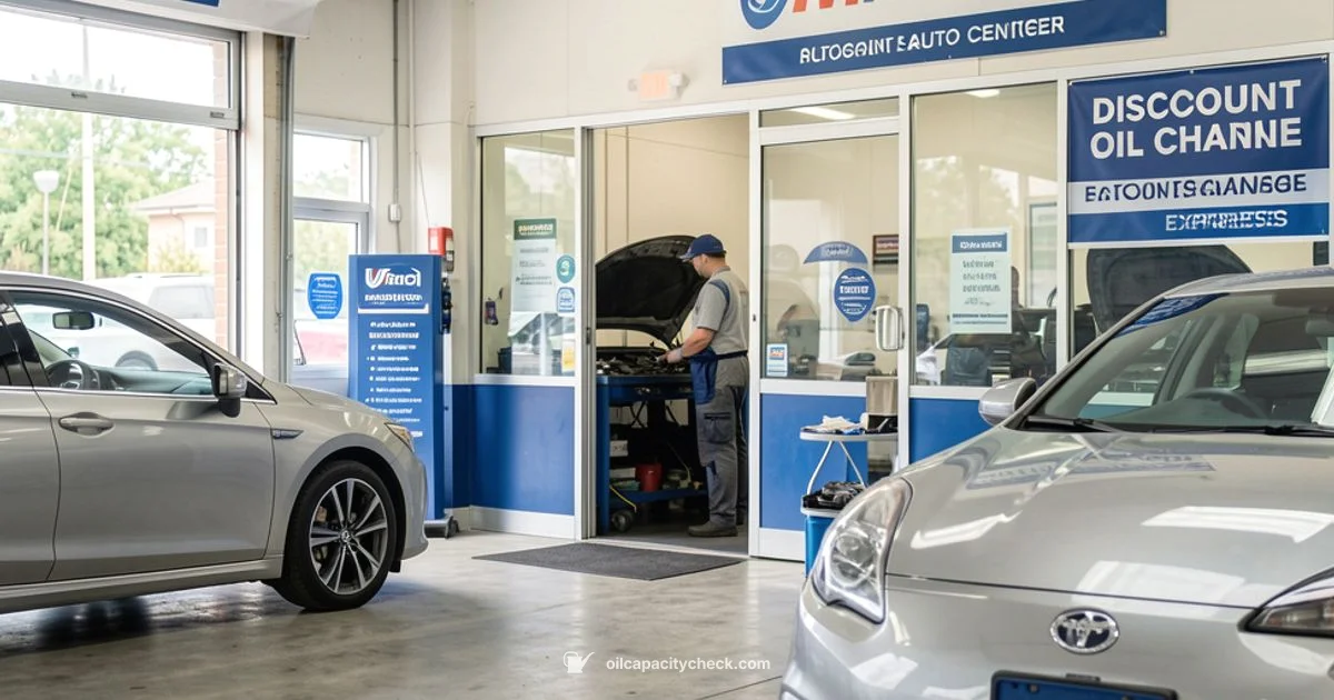 Discount Oil Change Express - Oil Capacity Check