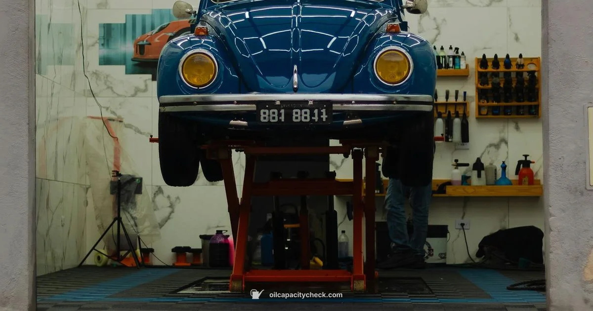 Fast, Clear Oil Changes - Oil Capacity Check