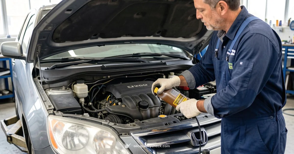 Odyssey Oil Capacity - Oil Capacity Check