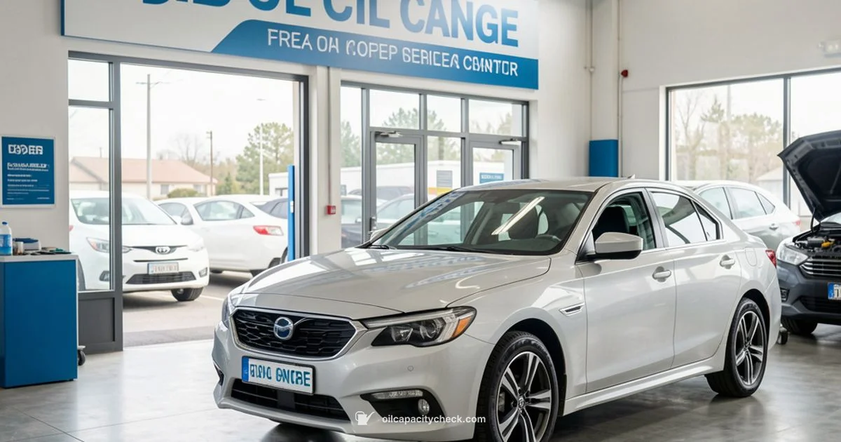 Free Oil Change Guide - Oil Capacity Check