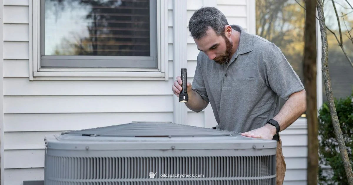 AC Oil Check - Oil Capacity Check