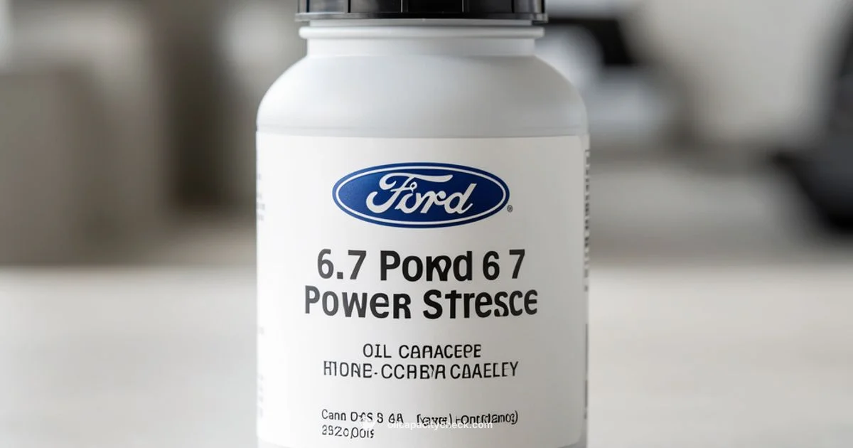 6.7L Oil Capacity - Oil Capacity Check