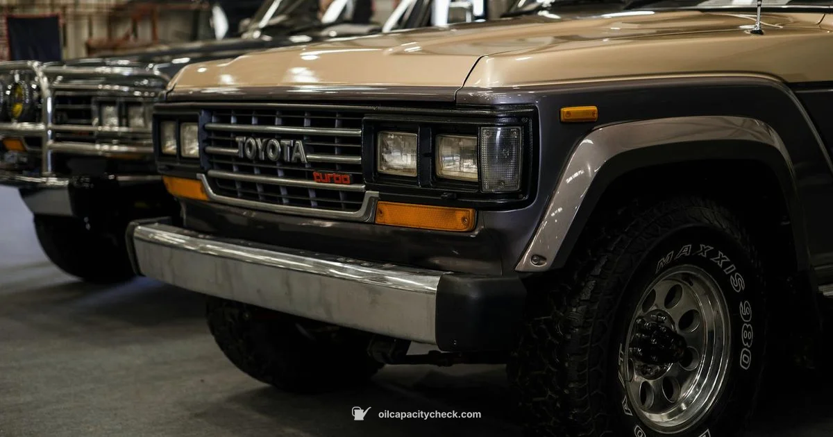 LC100 Oil Capacity - Oil Capacity Check