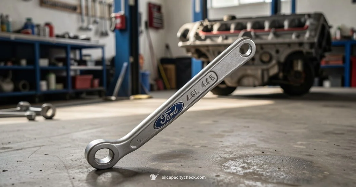 Ford 4.6 Oil Capacity - Oil Capacity Check