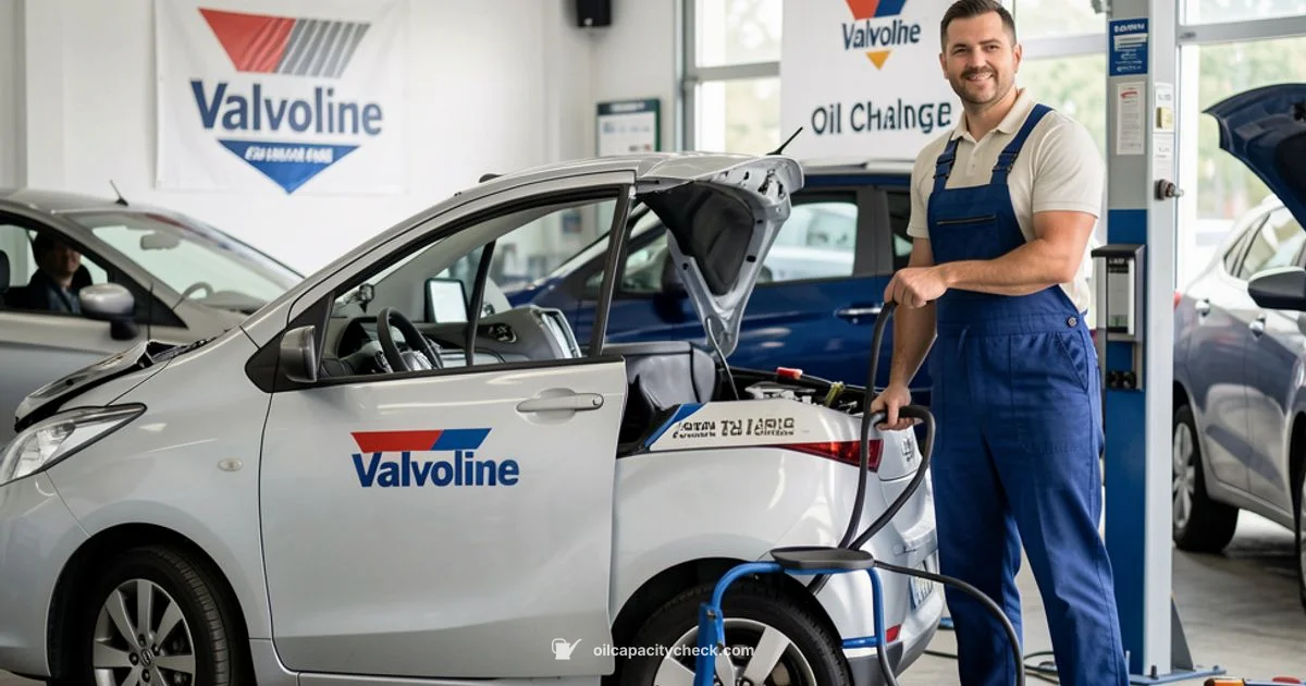 Valvoline Oil Change Guide - Oil Capacity Check