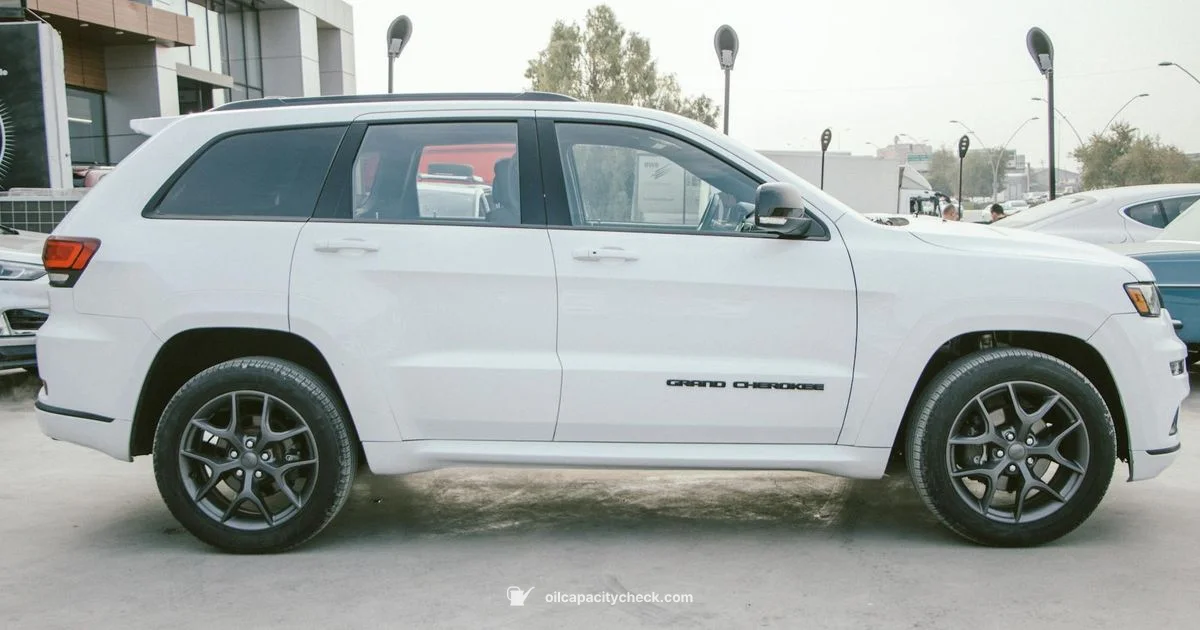 Cherokee V6 Oil Guide Cherokee V6 Oil Guide - Oil Capacity Check